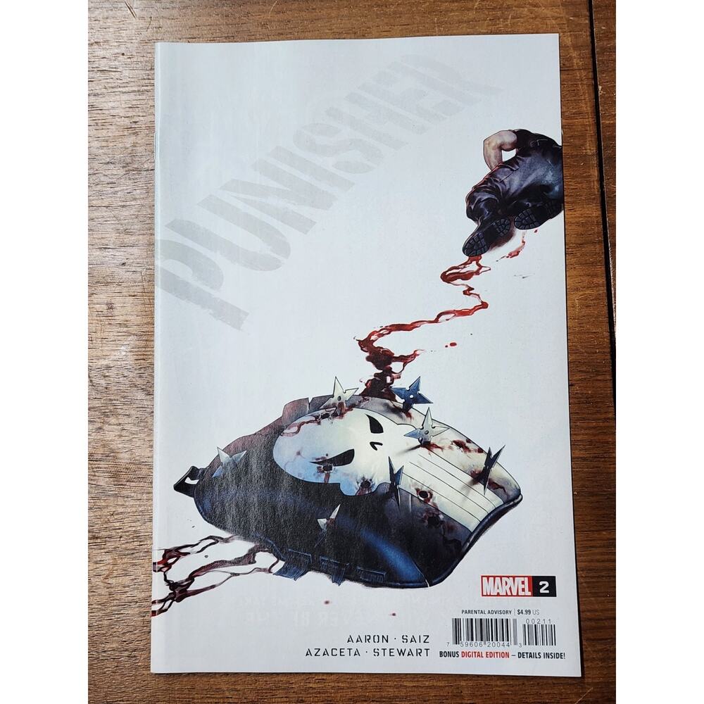 PUNISHER (2022 MARVEL) #2 NM Debut Of PUNISHER Superpowers!!